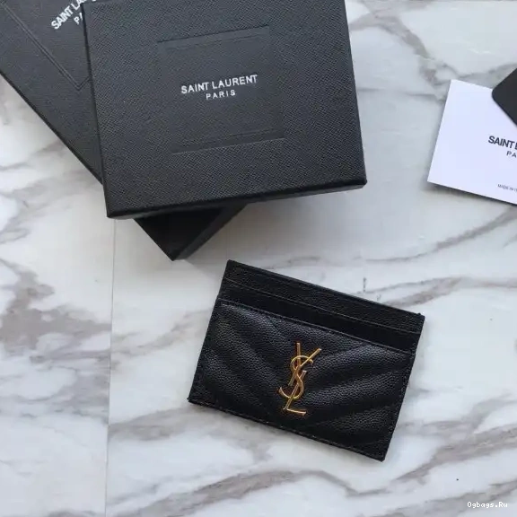 YSL MATELASSÉ CASSANDRE CASE CARD 0529